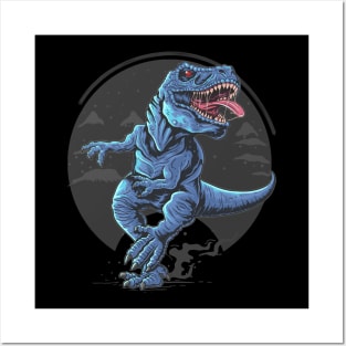 T-Rex Terror Posters and Art